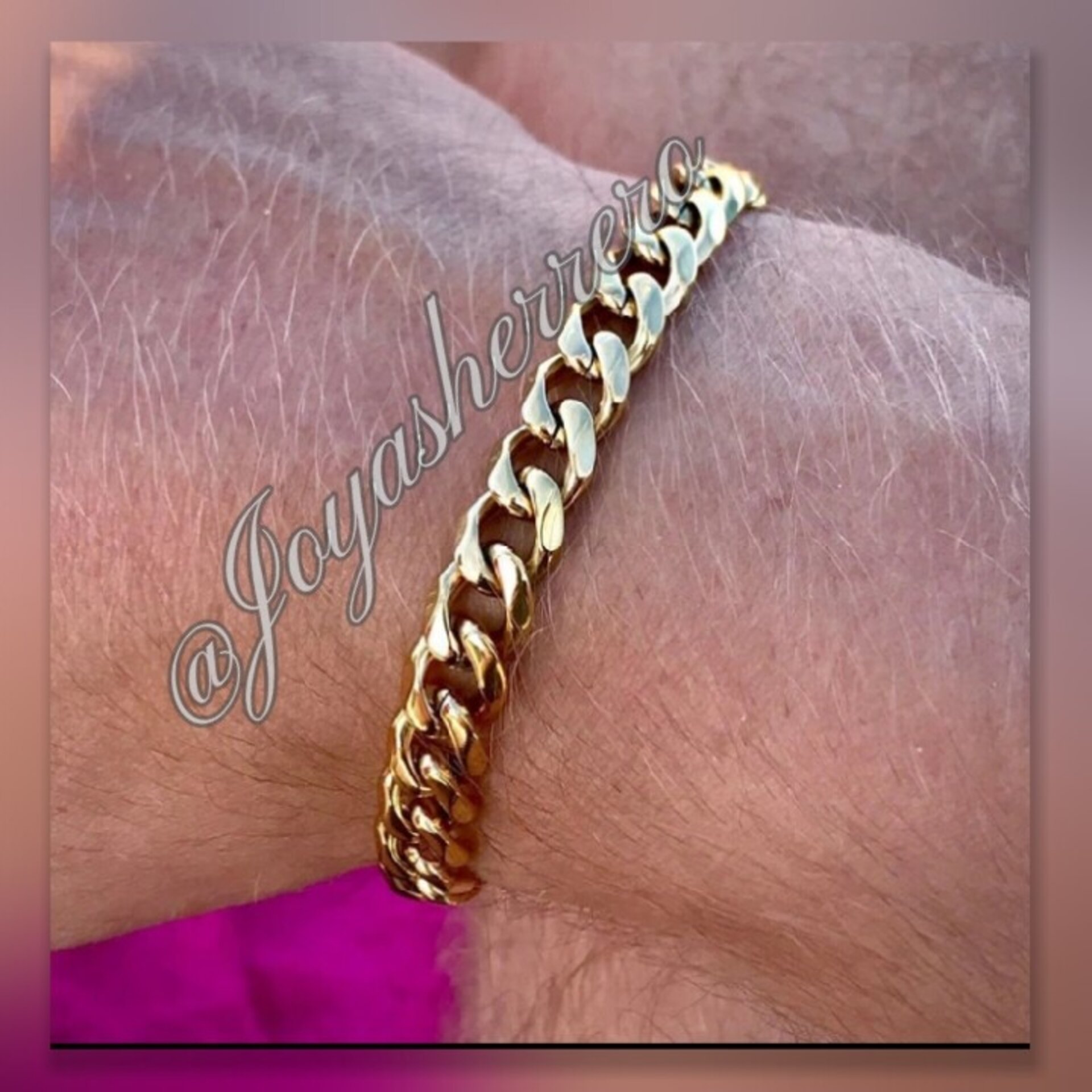 Pulsera de Cadena Barbada - 2