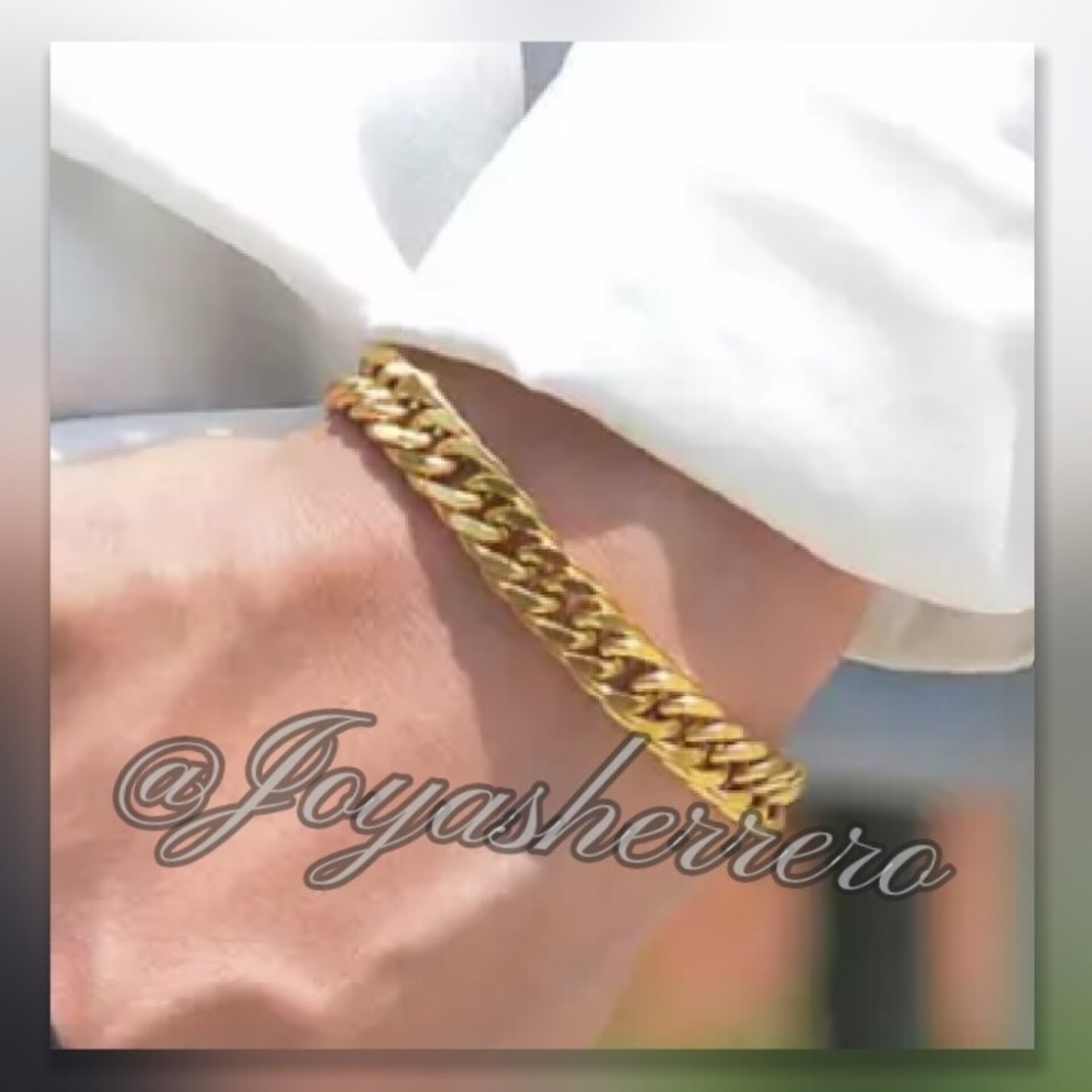 Pulsera de Cadena Barbada - 3